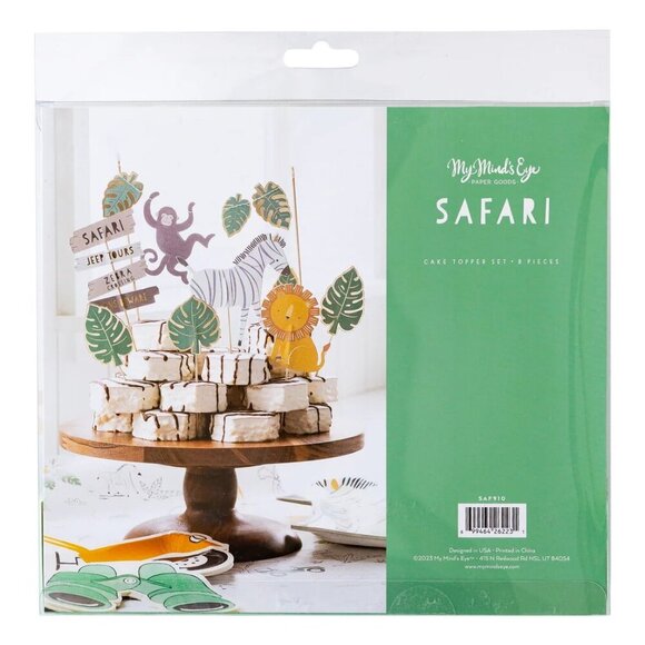 NWT - Safari Cake Topper Set My Mind’s Eye - Picture 2 of 3